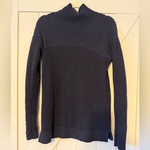 Navy Blue Turtleneck Sweater